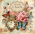 BARRADOS VINTAGE FLORAL CLOCK - Tricoline Digital PANO PRA MANGGA - faixas - barrados - 0,75 m x 1,50 m - loja online