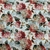 ESTAMPA HORTÊNSIAS ROSÊ VINTAGE - Tricoline Digita- 0,50m X 1,50m