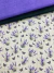 Tricoline Digital - CAMPO DE LAVANDA - FUNDO XADREZ CLARO - 0,50M X 1,50M - comprar online