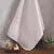 TOALHA DE ROSTO VELOUR ARTESANALLE - COR CINZA - 50cm x 80cm - DOHLER