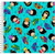 KOKESHIS - FUNDO TIFANY - TRICOLINE ESTAMPA DIGITAL - 0,50M X 1,50M