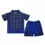 Kit Infantil Manchester United - Away 24/25 - Torcedor - azul na internet