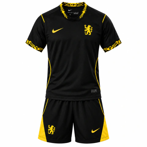 Uniforme reserva infantil do Chelsea 26/27