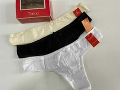 Colaless Takki (Packx3) de Algodón C/Lycra y Moño.(1040) - comprar online