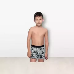 Boxer Niño Imposta, de Algodòn C/Lycra estampa "Camuflado". (276) - comprar online