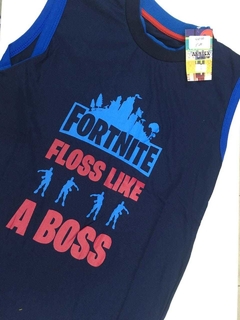 Musculosa Nene "Aratex", Algodón Estampado.(4046) - comprar online