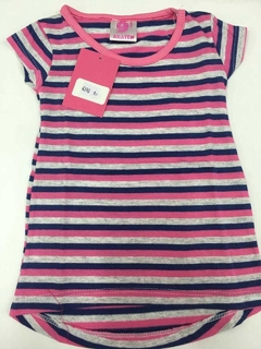 Remera Bebé "Aratex",Algodón Rayado.(4390) - comprar online