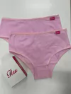 Tiro Corto Flau (Packx2) de Algodón C/Lycra Rosa.(5050/R)