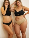 Couloteless Capri (Packx3) de Algodón C/Lycra "CURVY".(4003)