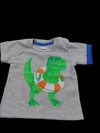 Remera Estampada Bebé "Babies&Babies", Algodón C/Estampa "Dinosaurio".