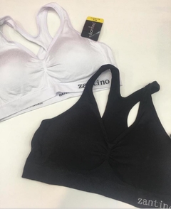 Top Deportivo Zantino, Taza Soft Desmontable, Microfibra lisa. - comprar online