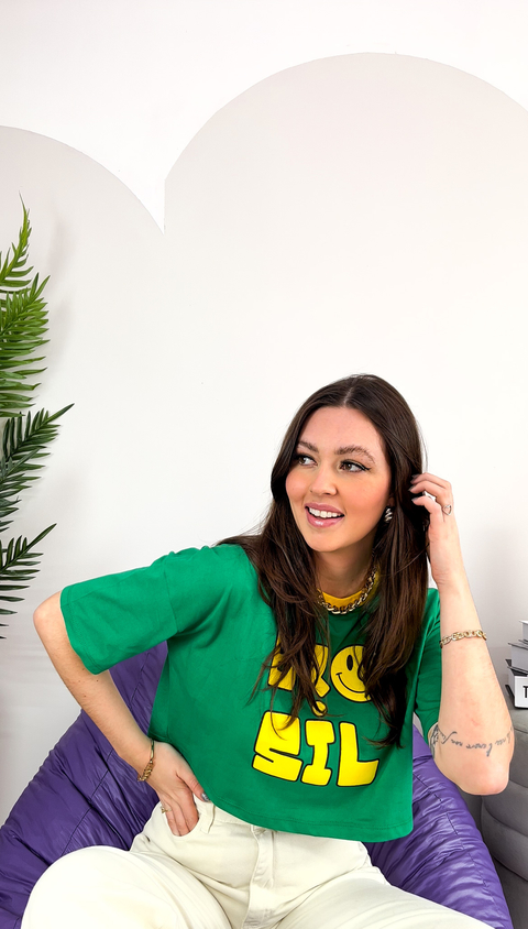 Tee Cropped Brosil