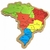 Quebra-cabeças Mapa do Brasil (Recortado) na internet