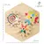 Painel Sensorial Colmeia - Engrenagens - Lúdica Brinquedos