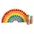 Arco-íris de Pompons Colorido - comprar online