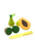 Coleção Comidinhas - Kit Frutinhas com Corte ( Mamão, Kiwi, Pera)