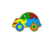 Quebra-Cabeça Colorido - Carro