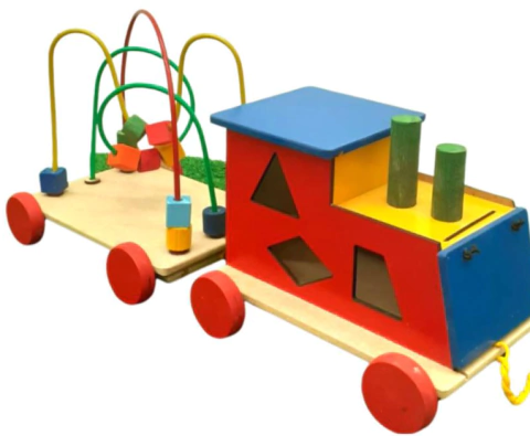 Trem com Formas e Aramado