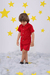 Mauricinho Linho Vermelho - Andressa Kids | Moda Infantil