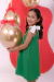 Vestido Ana - Final do Ano - Verde - Andressa Kids | Moda Infantil