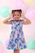 Vestido Lação - Stitch cinza - loja online