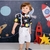 Camisa Astronauta Preto na internet