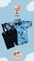 Camisa Poderoso Chefinho Azul - Andressa Kids | Moda Infantil