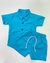 Mauricinho Linho Azul Turquesa - comprar online