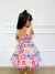 Vestido balonê - Princesas - Andressa Kids | Moda Infantil