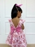Vestido temático - Ursinho rosa - Andressa Kids | Moda Infantil