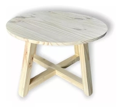 Mesa gervasoni 60 cm diametro SIN BARNIZAR