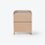 Mesa de Cabeceira Cindy Marrom - 2 Gavetas - comprar online