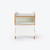 Mesa de Cabeceira Cindy Branca - 1 Gaveta - comprar online
