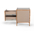Mesa de Cabeceira Janis Marrom - 2 Gavetas - comprar online