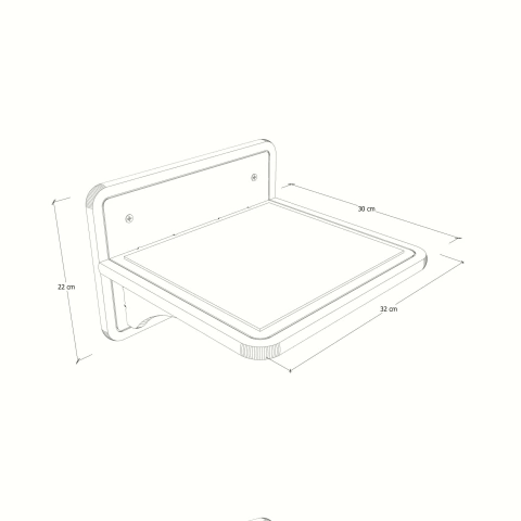 Prateleiras Frédy Azul - Para Gatos Grandes - comprar online