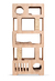 Torre Para Gatos Tom EVO Aurora Rústica na internet