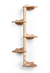 Árvore de Parede Para Gatos Haru Aurora Rústica - Móveis e Playgrounds para gatos | Ferpa Design