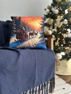 Capa de Almofada Natalina Suede - CAPSULA HOME