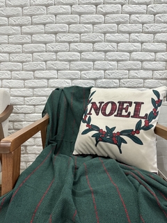 Capa de Almofada Natalina Suede
