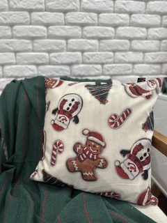 Capa de Almofada Natalina Suede - loja online