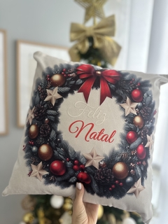 Capa de Almofada Natalina Suede - CAPSULA HOME
