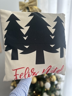 Capa de Almofada Natalina Suede - comprar online