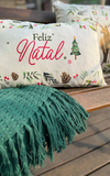 Capa de Almofada Natalina- Suede especial