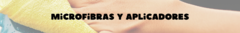 Banner de la categoría Microfibras y aplicadores