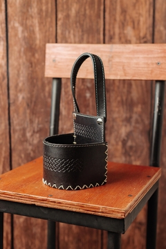 Portamate premium de cuero - comprar online