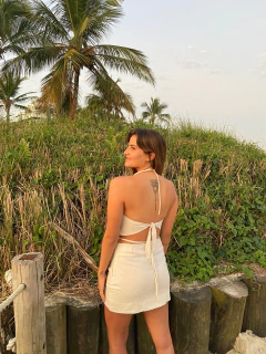 Corset Capri - marsala