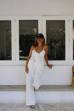 Blusa amarração