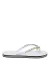 Chinelo Flip Flop Corrente Dourada Santa Lolla - Branco