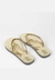 Chinelo Flip Flop Corrente Dourada Santa Lolla - Dourada na internet