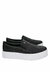 Tênis Feminino Santa Lolla Slip On Sola Alta Glitter - Preto - comprar online